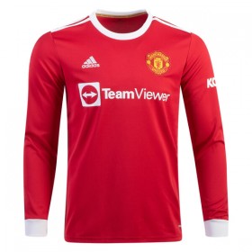 Camisolas de futebol Manchester United Equipamento Principal 2021/22 Manga Comprida
